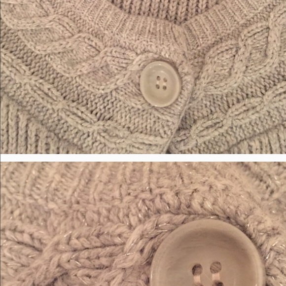 WHBM 3/4 sweater with shimmer ✨ - Picture 2 of 2
